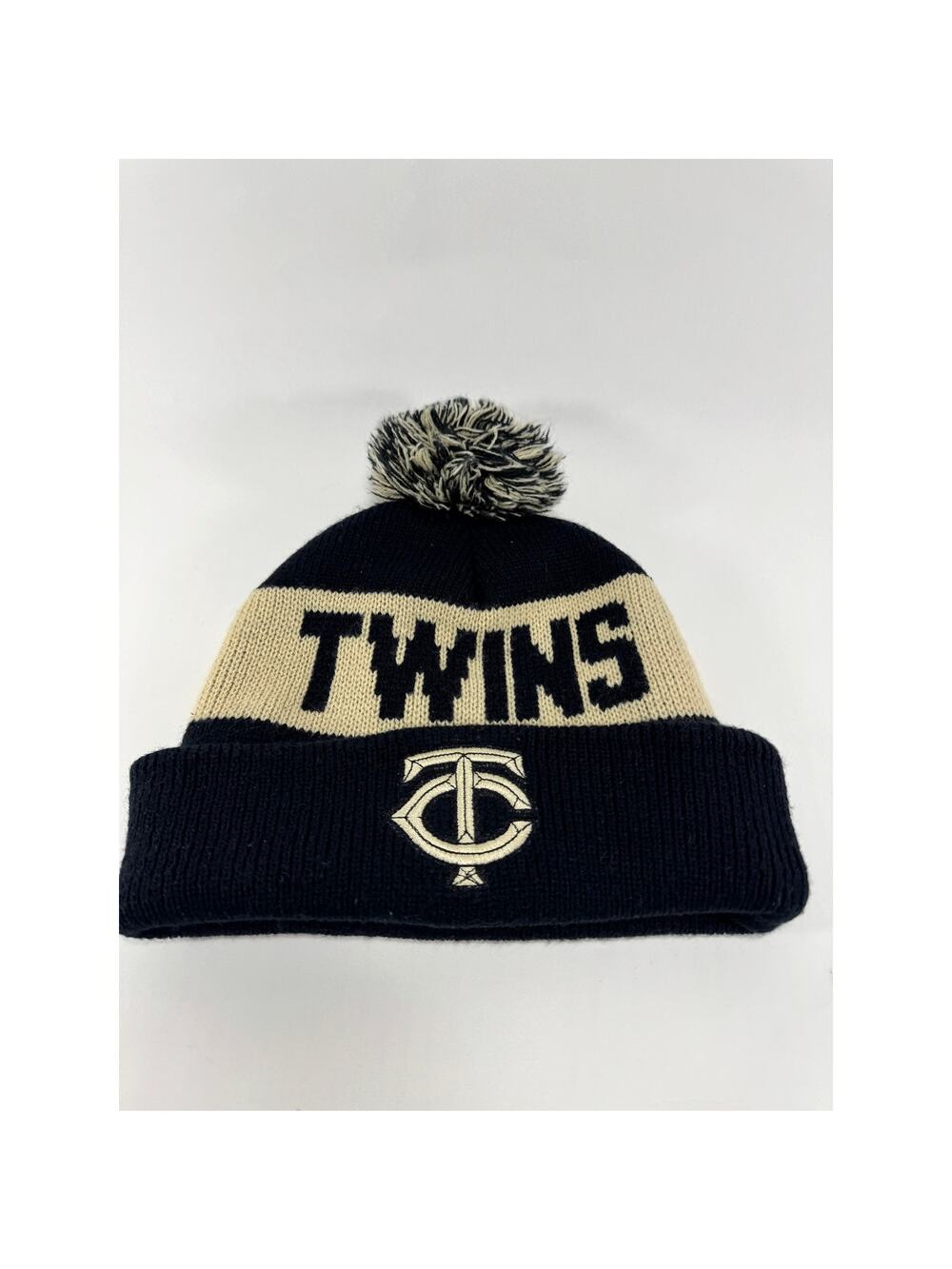Minnesota Twins Hat Mens Winter Cap Pom Pom MLB Baseball Melonwear